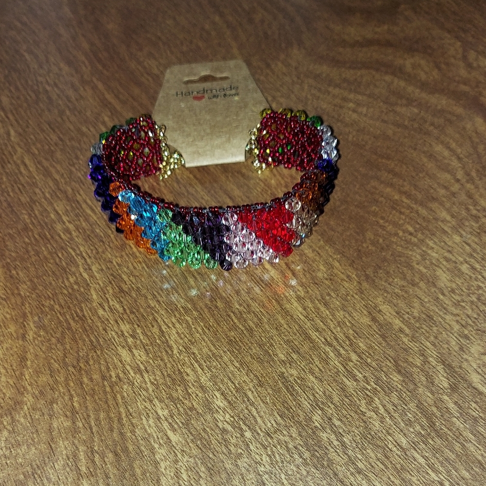 Multicolor Beaded Bracelet - Picture 1 of 6